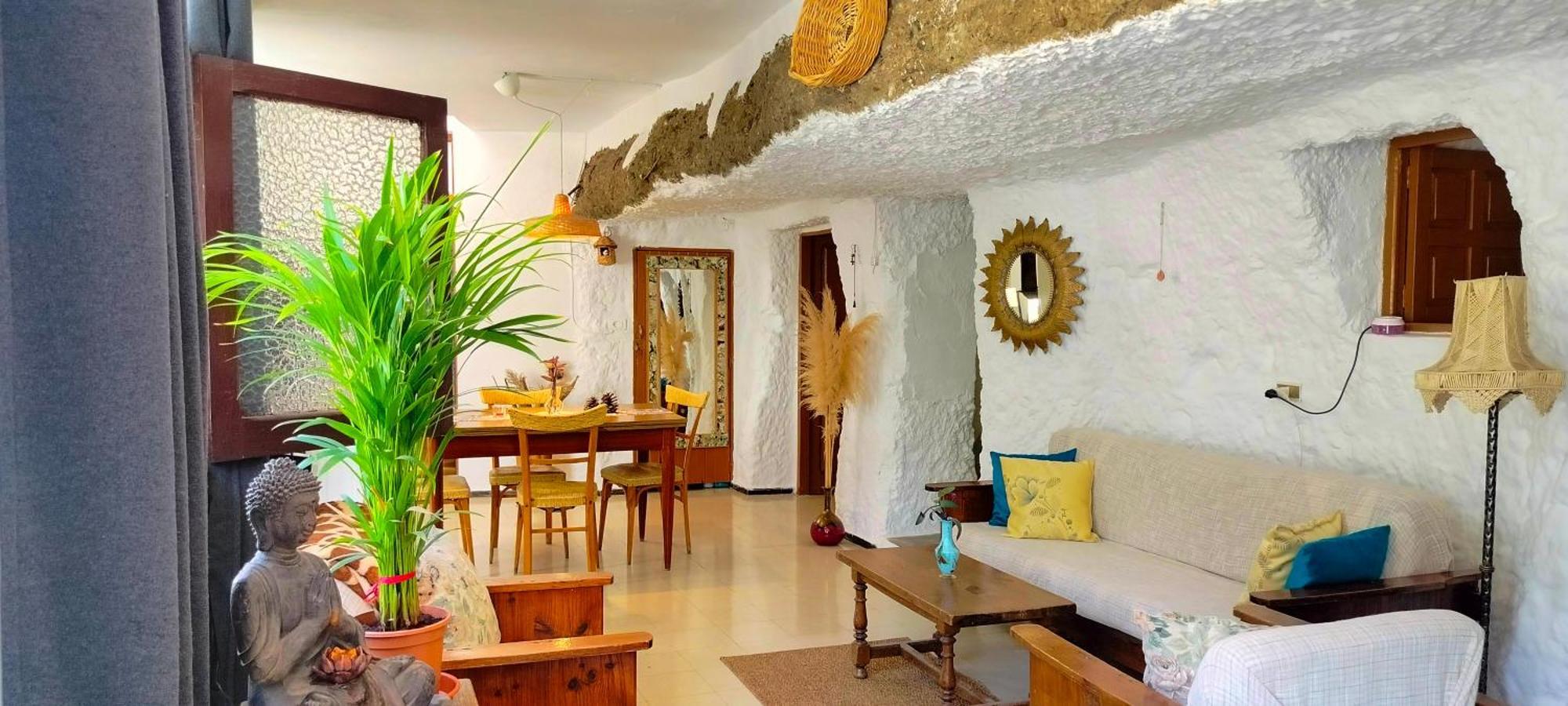 Casa Cueva Rural Trebola, Artenara Juncalillo Exteriör bild