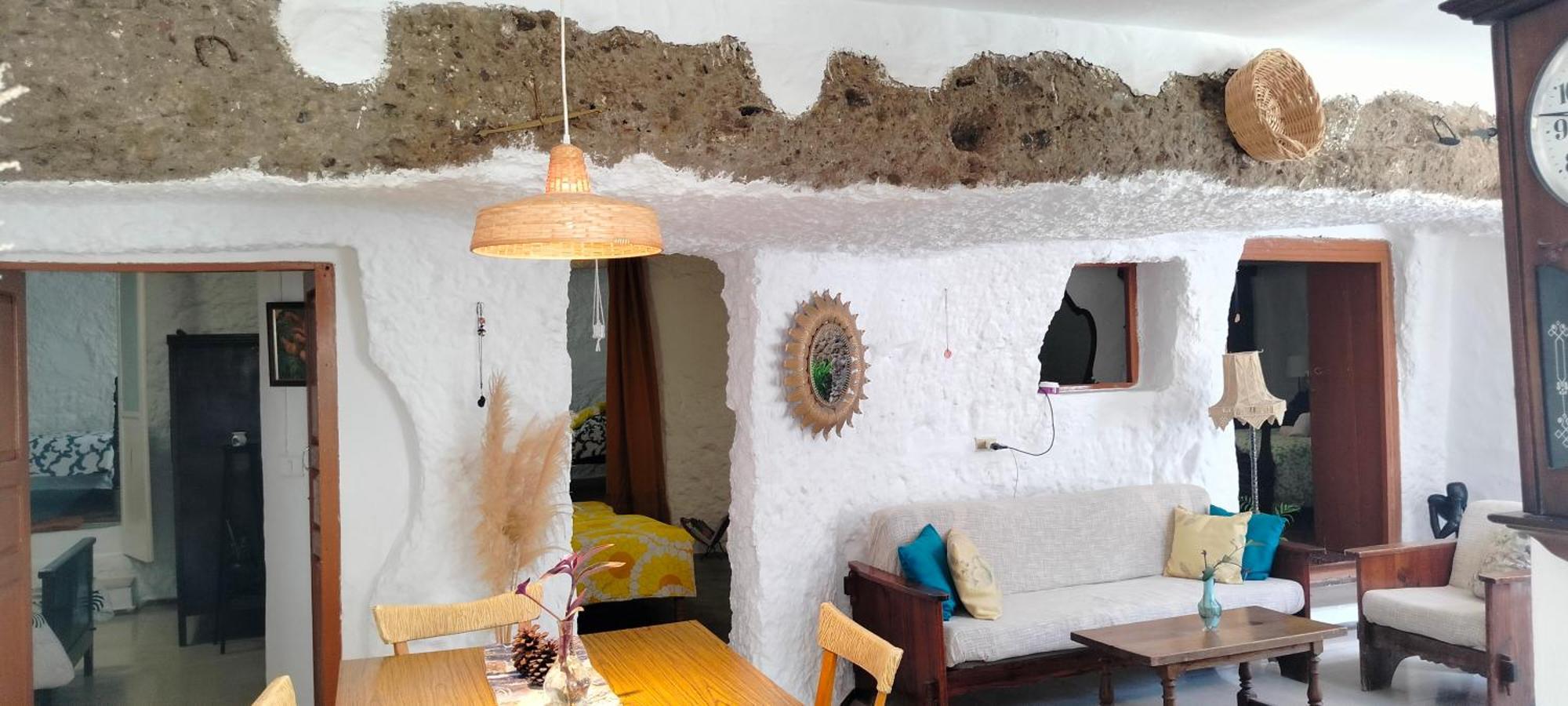 Casa Cueva Rural Trebola, Artenara Juncalillo Exteriör bild