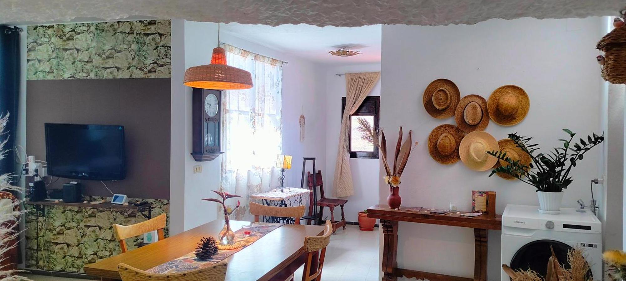 Casa Cueva Rural Trebola, Artenara Juncalillo Exteriör bild